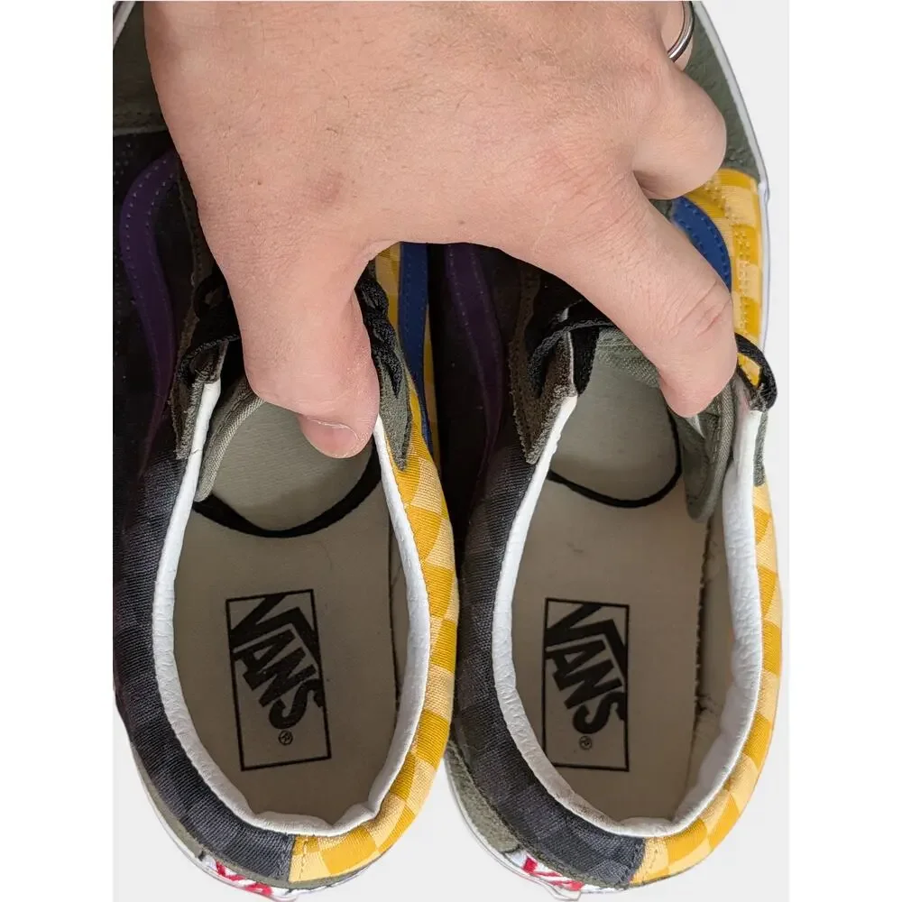 Vans Old Skool‎ Low Men’s 10.5 OTW Rally Checkerboard Skate Shoes Multicolor